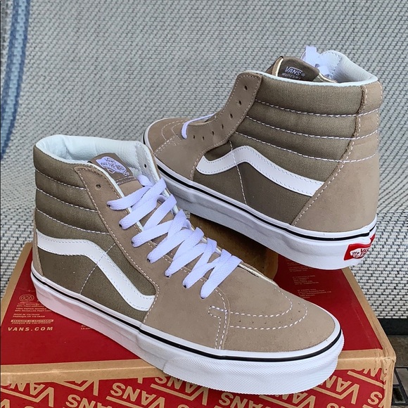 VANS SK8-Hi Desert Taupe/True White WMNS - Picture 5 of 16